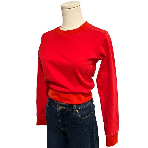 Super cute cropped crewneck sweatshirt - Picture 4 of 6